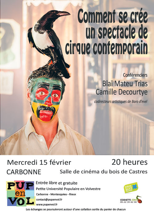 PUPenVOL - Comment se crée un spectacle de cirque contemporain Comment se crée un spectacle de cirque contemporain