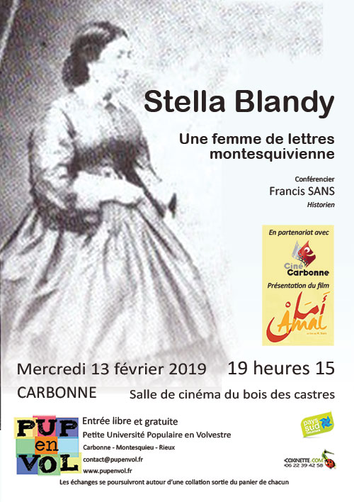PUPenVOL - Stella Blandy, une femme de lettres montesquivienne Stella Blandy, une femme de lettres montesquivienne