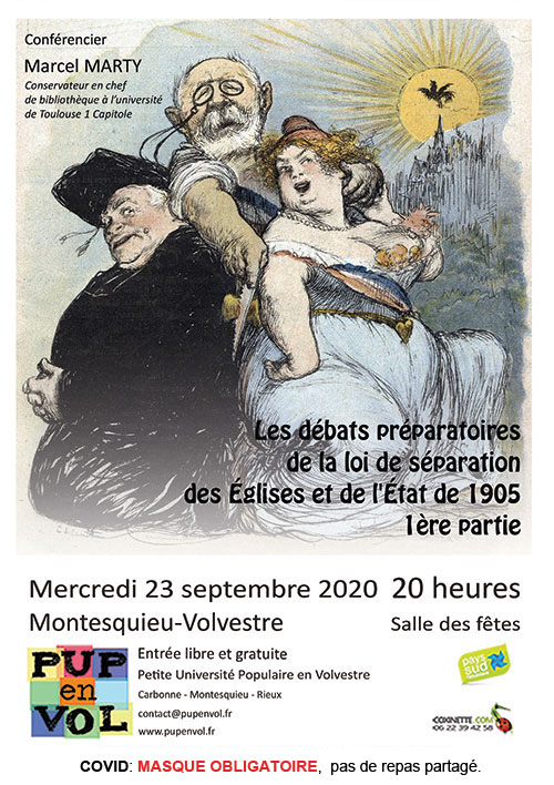 PUPenVOL - La préparation de la Loi de séparation des Églises et de l’État de 1905 – 1ère partie La préparation de la Loi de séparation des Églises et de l’État de 1905 – 1ère partie