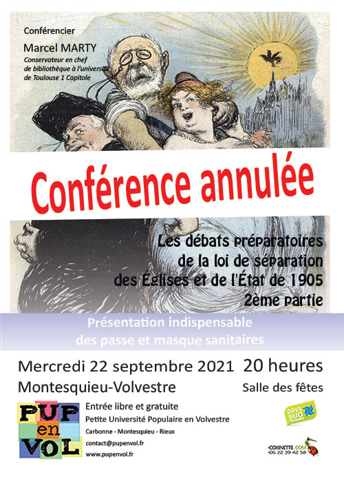 PUPenVOL - La préparation de la Loi de séparation des Églises et de l’État de 1905 – 2ème partie La préparation de la Loi de séparation des Églises et de l’État de 1905 – 2ème partie