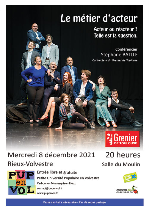 PUPenVOL - Le métier d’acteur Le métier d’acteur