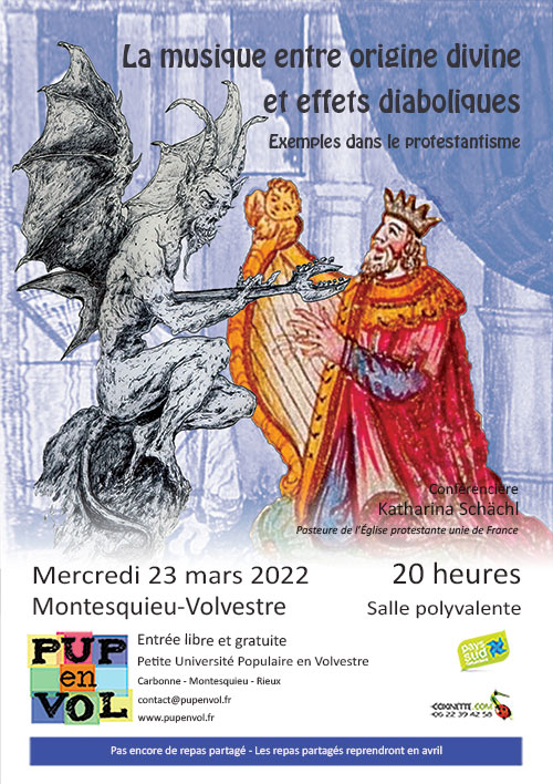 PUPenVOL - La musique entre origine divine et effets diaboliques. Exemples dans le protestantisme La musique entre origine divine et effets diaboliques. Exemples dans le protestantisme
