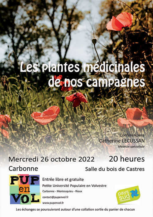 PUPenVOL - Les plantes médicinales de nos campagnes Les plantes médicinales de nos campagnes