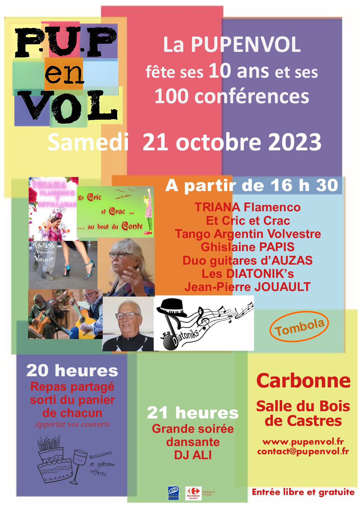 PUPenVOL - PUPENVOL fête son 10ème anniversaire et sa 100ème conférence PUPENVOL fête son 10ème anniversaire et sa 100ème conférence
