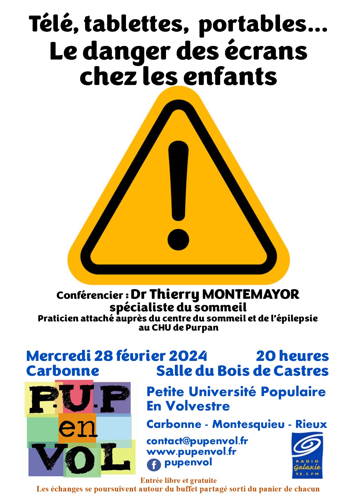 PUPenVOL - Le danger des écrans sur les enfants Le danger des écrans sur les enfants