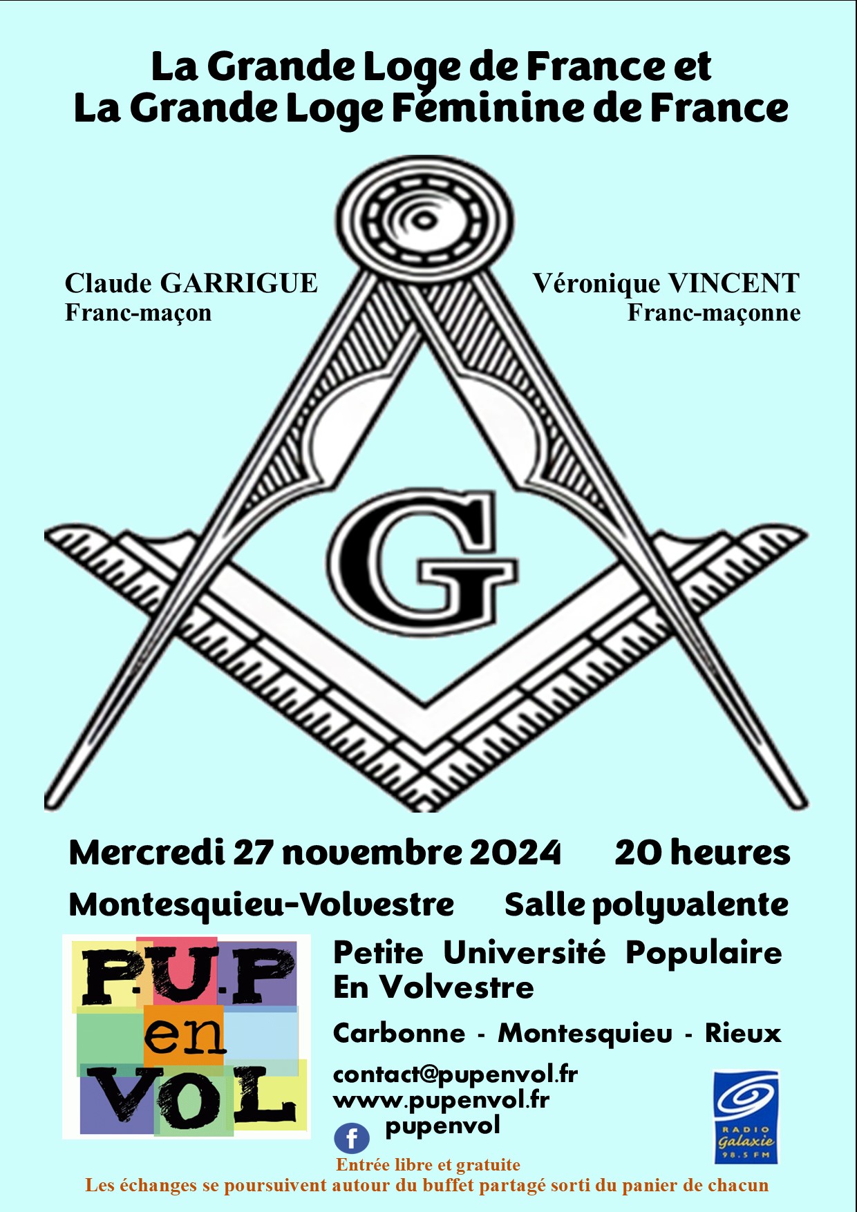 La Grande Loge de France et la Grande Loge Féminine de France, engagements et actions