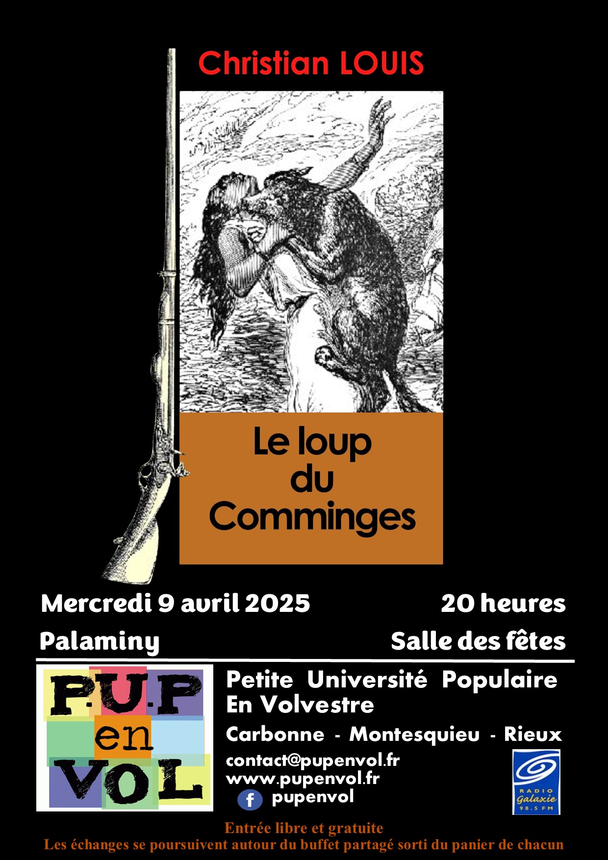 PUPenVOL - Le loup du Comminnges Le loup du Comminnges